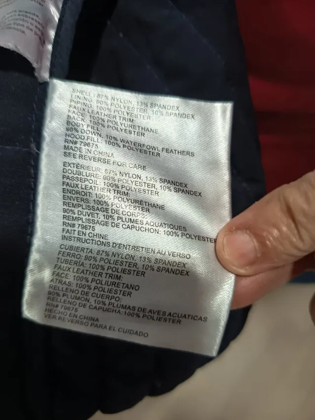 Plumífero Michael Kors Azul Talla M