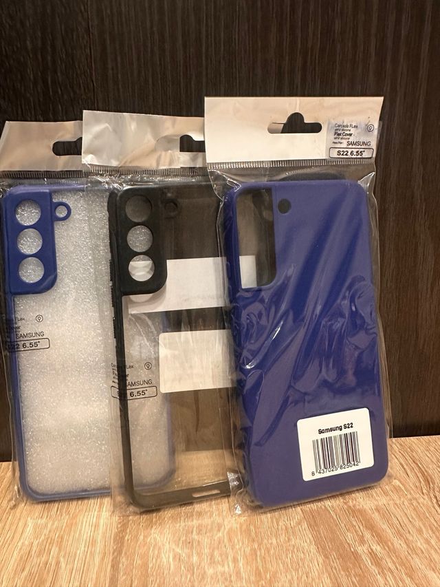 Fundas Samsung S22 silicona (colores)