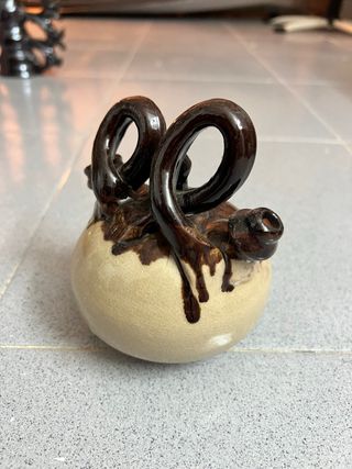 Botijo de cerámica artesanal