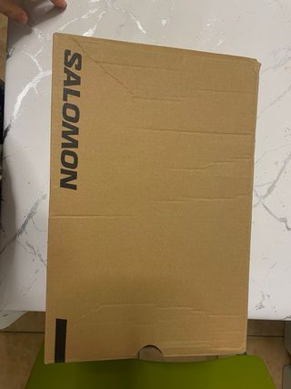 Salomon XT6 Beige/Azul con etiqueta