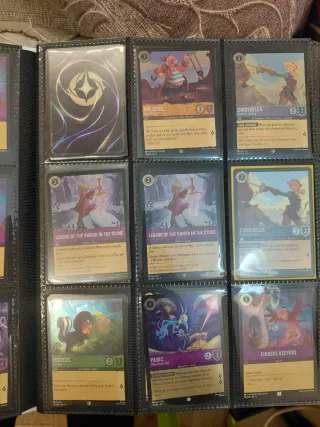162 Cartas Foil de Lorcana