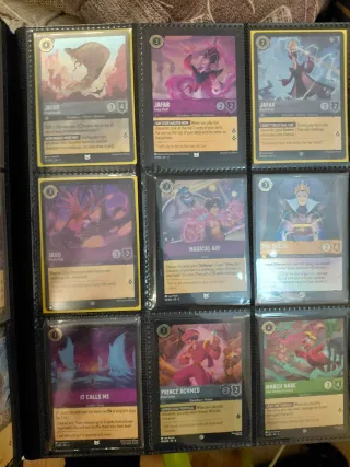 162 Cartas Foil de Lorcana