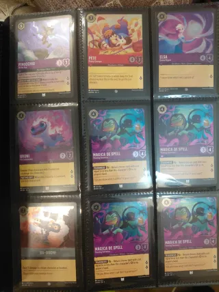 162 Cartas Foil de Lorcana