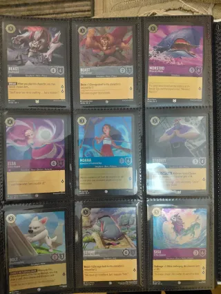 162 Cartas Foil de Lorcana