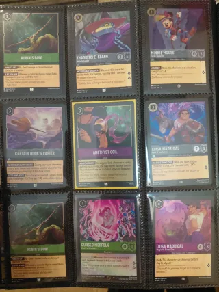 162 Cartas Foil de Lorcana