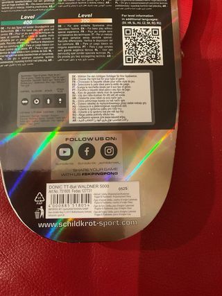 Racchetta Ping Pong DONIC Waldner Line Level 5000