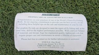 2 Cañas Pesca Mosca Sage Graphite 586