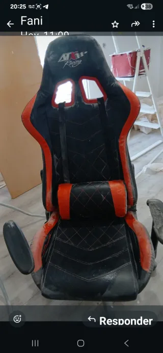 Sedia da Gaming ATX Racing Nero/Rosso