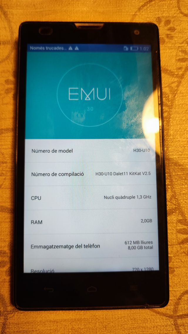 Huawei Honor 3C Negro
