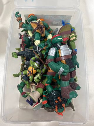 Lote Figuras Tortugas Ninja
