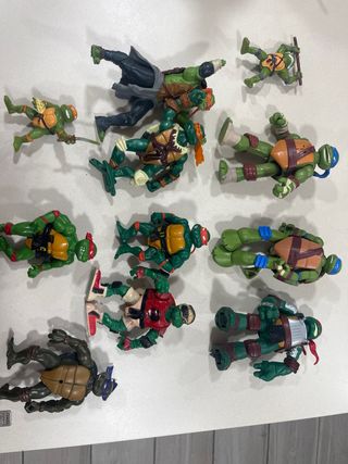 Lote Figuras Tortugas Ninja