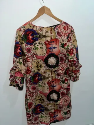 Vestido Almatrichi estampado