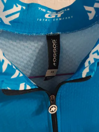 Maglia Ciclismo Assos Blu