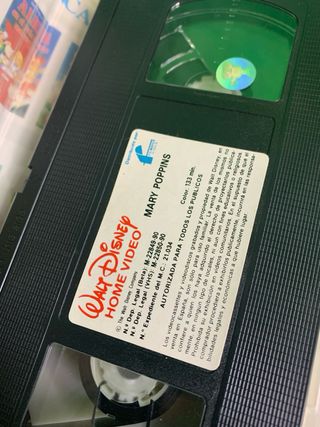 VHS Disney colección oro , clásicos de los años 80