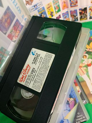 VHS Disney colección oro , clásicos de los años 80