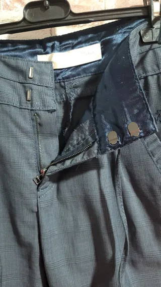 Pantalón Stradivarius Azul