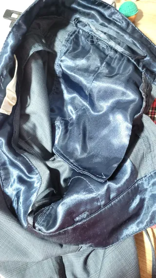 Pantalón Stradivarius Azul