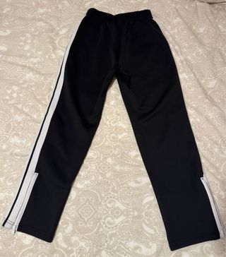 Pantalón Palm Angels Negro con Rayas Blancas
