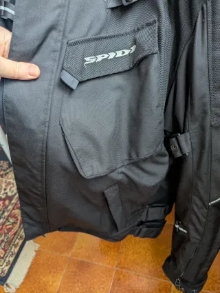 Giacca moto SPIDI nera