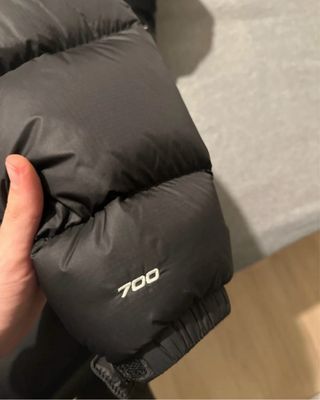 Chaqueta The North Face Negra Plumas