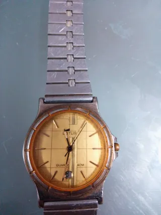 Reloj Lotus Hombre Dorado y Plateado