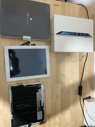 iPad 4 Piezas Blanco