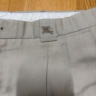 Pantalones de traje Burberry beige