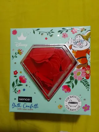 Confeti para Baño Disney con Aroma a Rosa