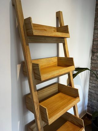 Estantería Escalera Madera