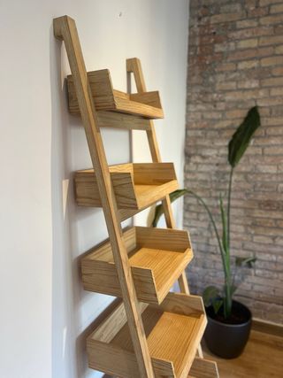 Estantería Escalera Madera