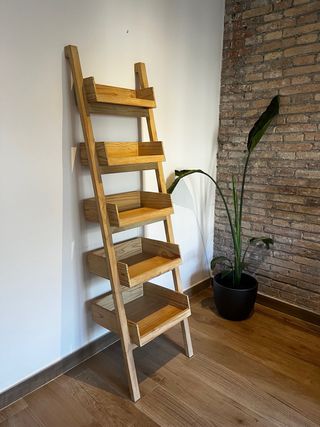 Estantería Escalera Madera