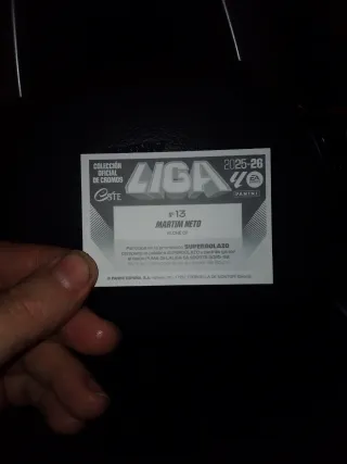 Cromo Elche CF Martim Neto