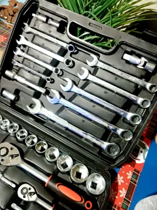 Maletín Herramientas Llaves Fijas Vanadio