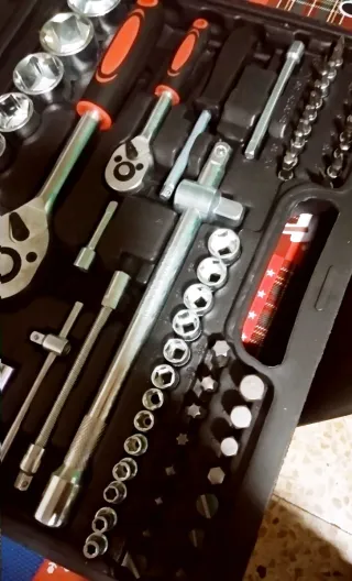 Maletín Herramientas Llaves Fijas Vanadio