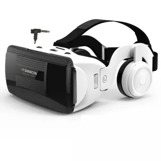 Occhiali VR SHINECON 3D con Cuffie NUOVI