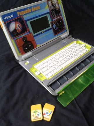 Ordenador infantil VTECH Genio (2 CARTUCHOS).