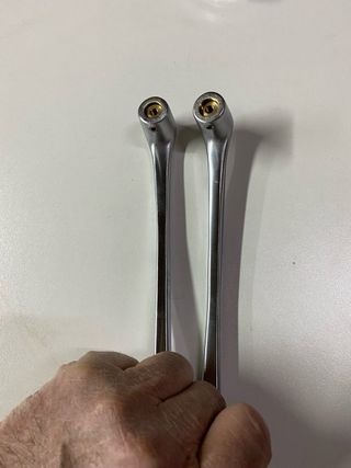 2 Tiradores de INOX para puerta Corredera