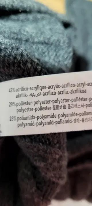 Jersey Bershka gris canalé crop