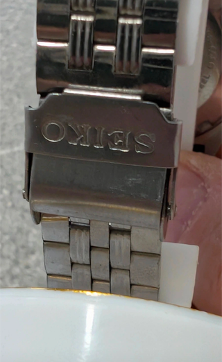 Seiko 5 Automatico Vintage Argento Bianco