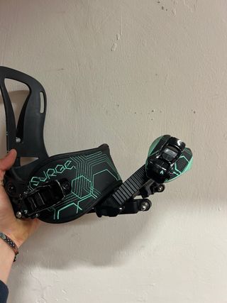 Fijaciones Spark Surge con kit voile y cuchillas