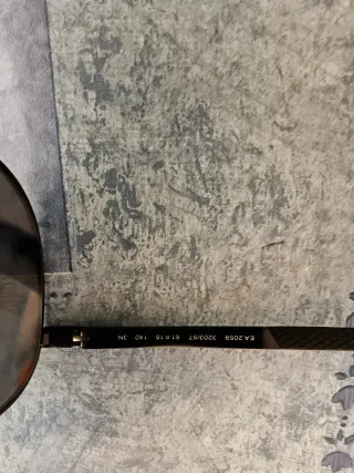 Gafas de sol Emporio Armani negras, modelo EA2059