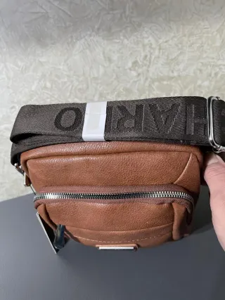 Borsello uomo Charro marrone nuovo