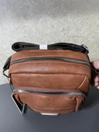 Borsello uomo Charro marrone nuovo