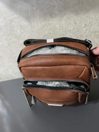 Borsello uomo Charro marrone nuovo