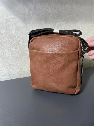 Borsello uomo Charro marrone nuovo