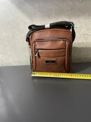 Borsello uomo Charro marrone nuovo