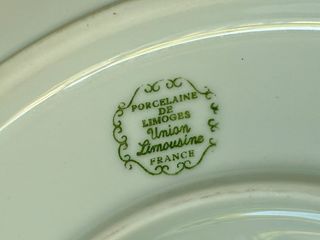 🇫🇷 Salsera Limoges porcelana floral