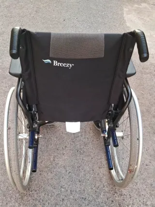 Silla de ruedas de aluminio