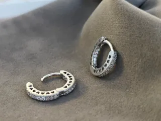 Pendientes Plata con sello de garantía