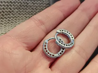 Pendientes Plata con sello de garantía